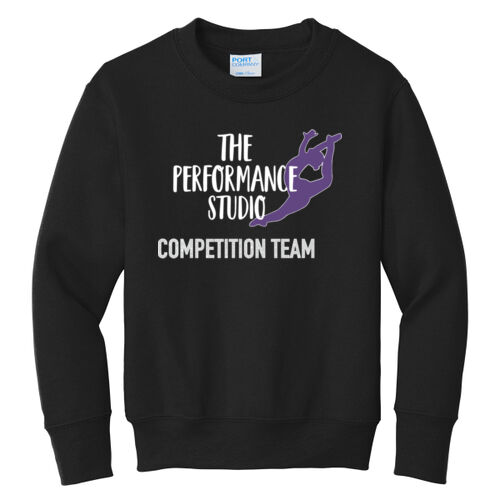 Youth Core Fleece Crewneck Sweatshirt - with Name Option Thumbnail