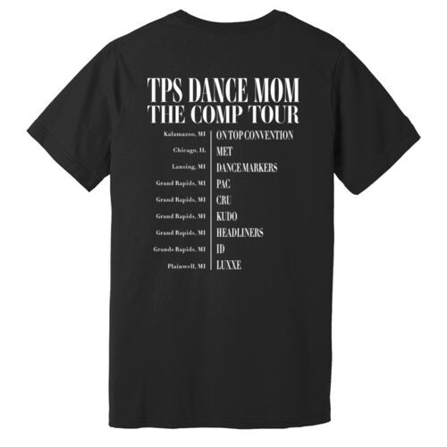 Bella Canvas Competition Tour T-Shirt (*Mom*) - Front Coming Soon Thumbnail