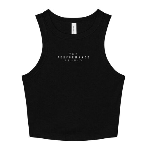 Women's Micro Rib Racer Tank Thumbnail