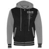 Unisex Heavyweight Varsity Full-Zip Hooded Sweatshirt Thumbnail