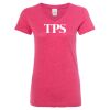 Women’s Glitter V-Neck T-Shirt Thumbnail