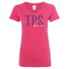 Women’s Glitter V-Neck T-Shirt Thumbnail